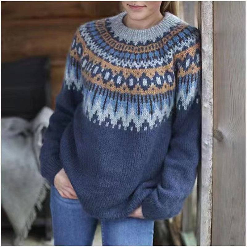 Claudine - Bezaubernder Pullover mit Muster