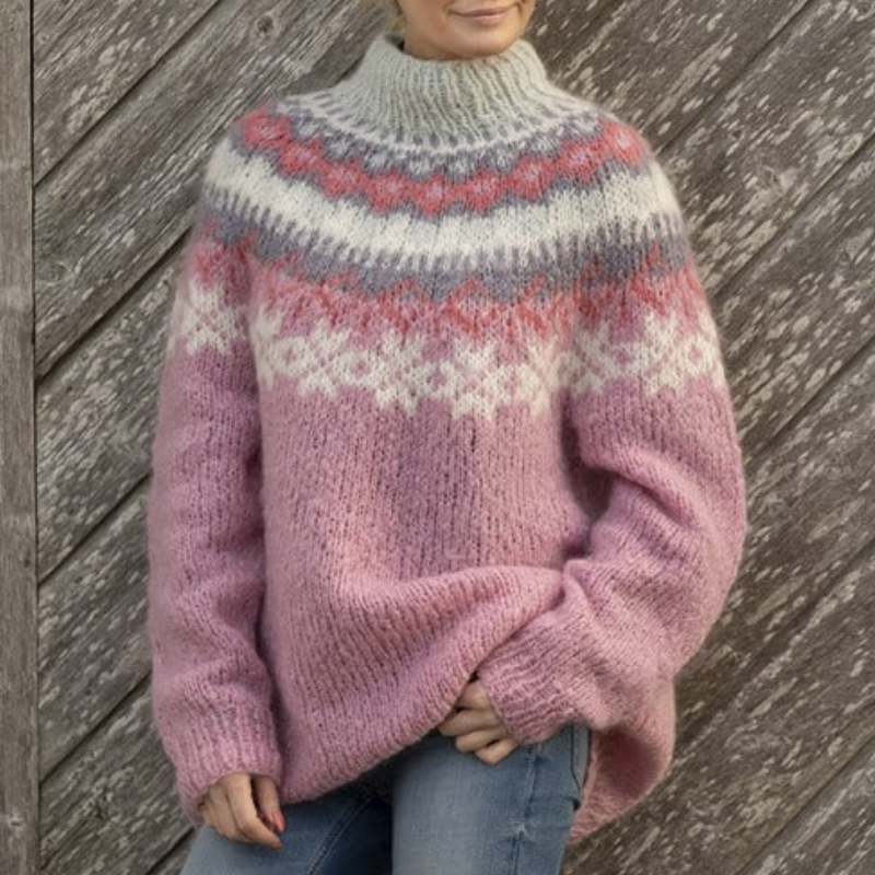 Claudine - Bezaubernder Pullover mit Muster