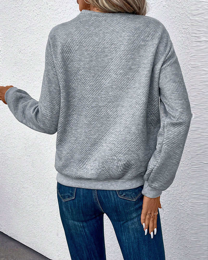 Adel - Asymmetrischer Blusenpullover