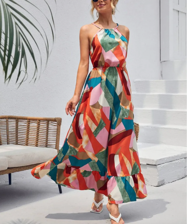 Adjie - Einzigartiges Sommer Kleid für Frauen