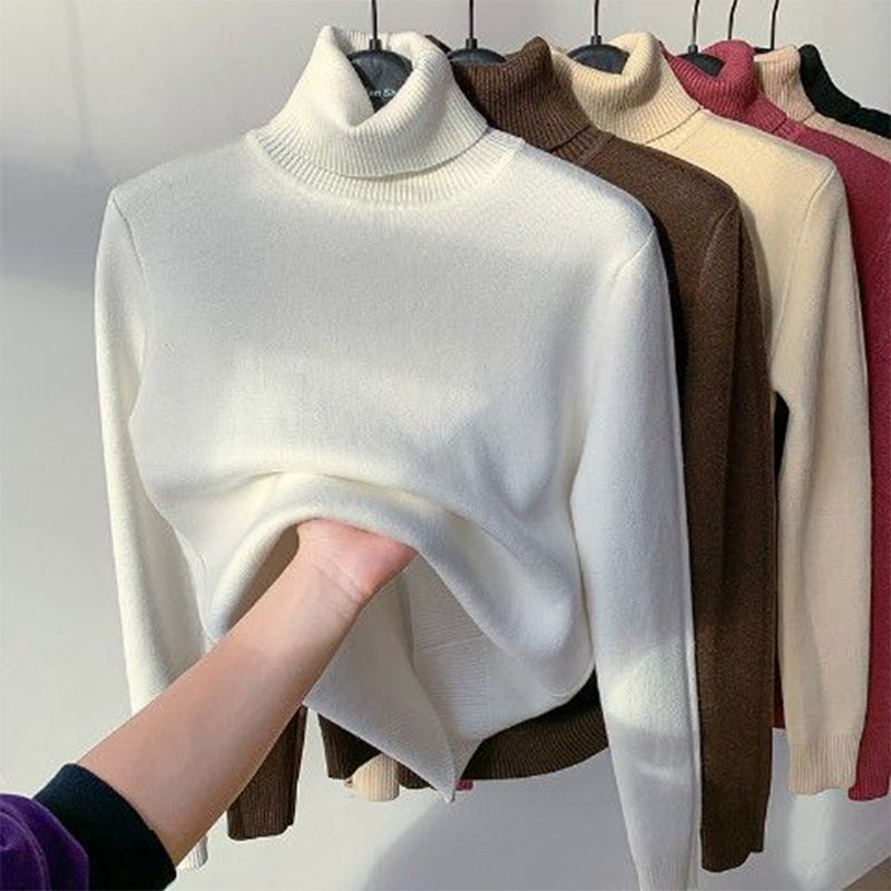 Andrea - Komfortpullover mit Rollkragen