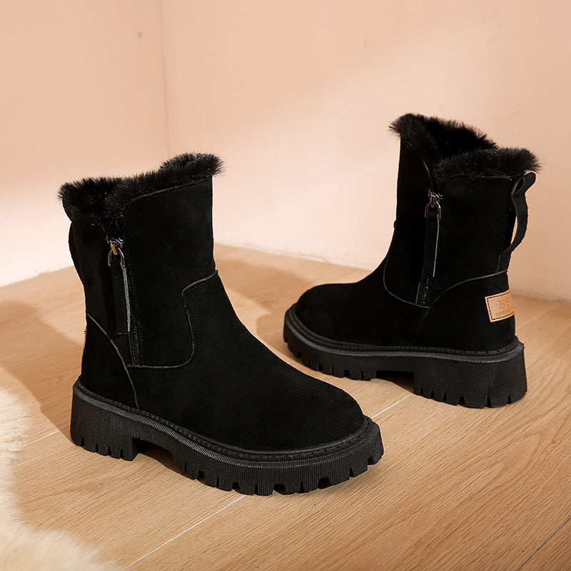 Dunnes - Plüschgefütterte Wildlederstiefel