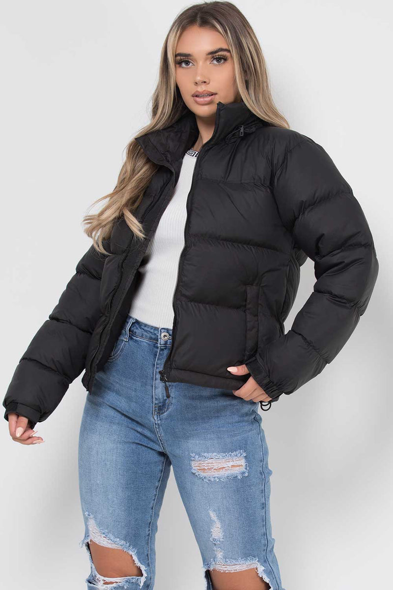 Alo Pretty - Schwarze Pufferjacke