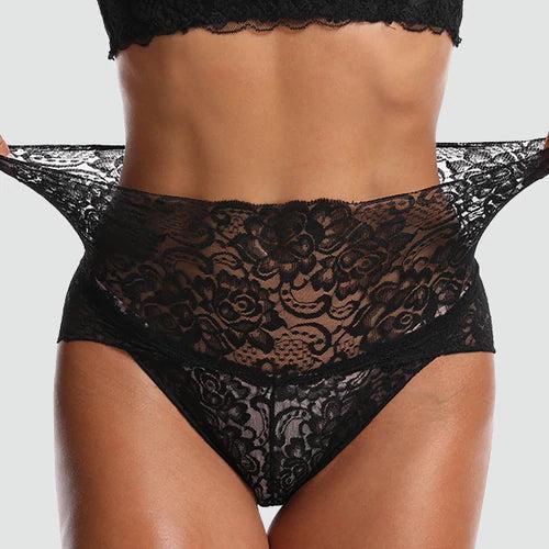 Allegra Spitze Hochtaillierte Panty