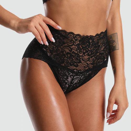 Allegra Spitze Hochtaillierte Panty