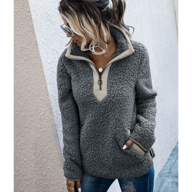 Celene - Sherpa Fleece Winter Trui